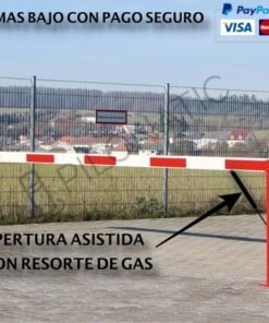 Barrera manual de parking de acceso vehicular