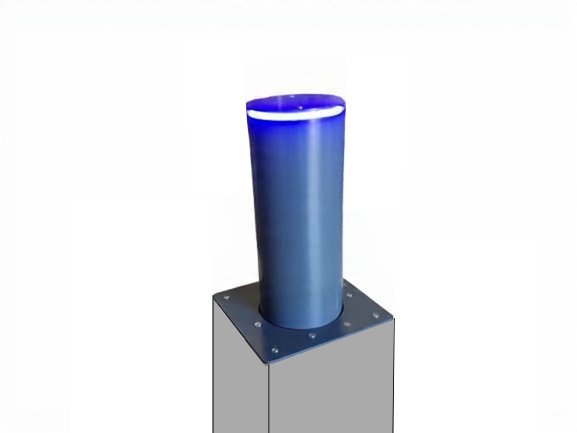 Dissuasore di alta sicurezza fisso da incasso, diametro 220mm, altezza 750mm automatico elettromeccanico Ø220X500 Manchester